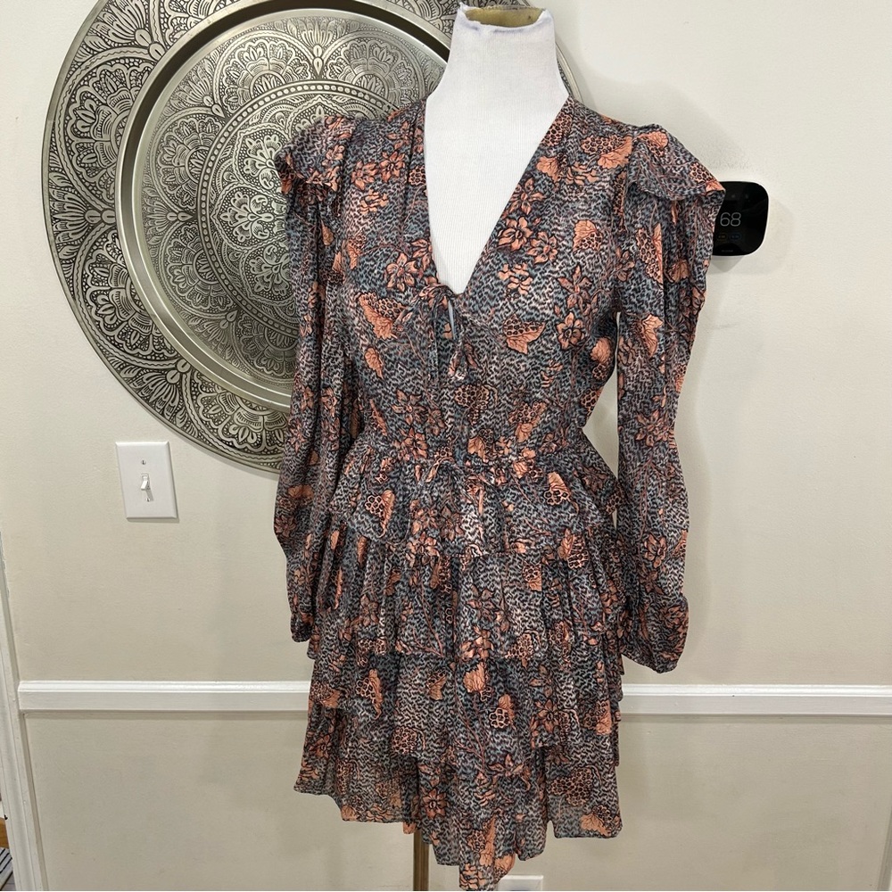 Ulla Johnson Multicolor Ruffle Dress - Picture 10 of 14